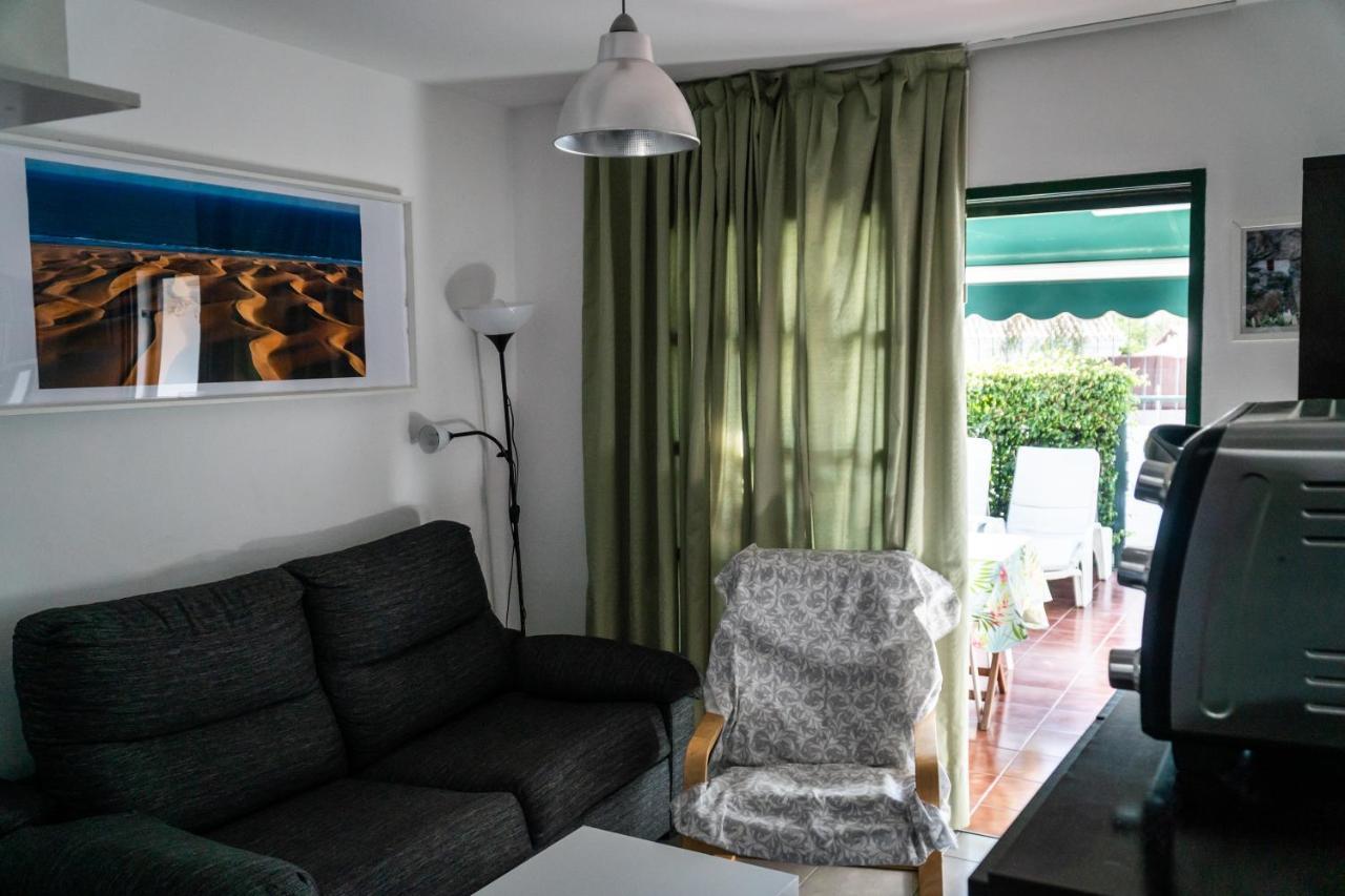 Acogedor Bungalow Muy Luminoso Maspalomas  Dış mekan fotoğraf
